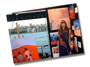 Nyree Reynolds Exhibits at the Sydney Opera House